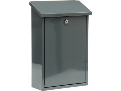 Poštovní schránka 400x250x100mm šedá