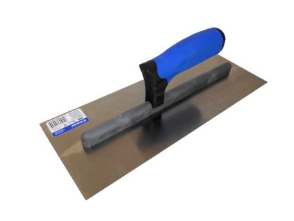 Hladítko nerezové 350x130 mm rovné, plech 0,7mm - dvousložková rukojeť