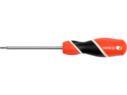 Šroubovák torx s otvorem T7 x 75 mm magnetický S2 Yato YT-25952