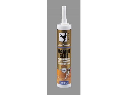 Den Braven - vysokopevnostní lepidlo MAMUT GLUE 290ml bílá. Na