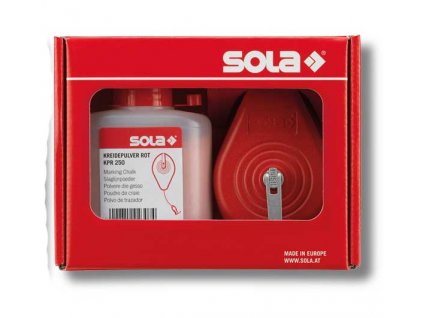 SOLA - CLM 30 SET R - brnkačka 30m + křída - červená