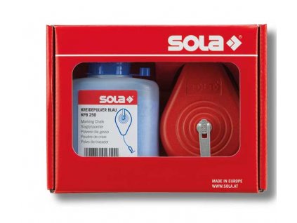 SOLA - CLM 30 SET B - brnkačka 30m + křída - modrá