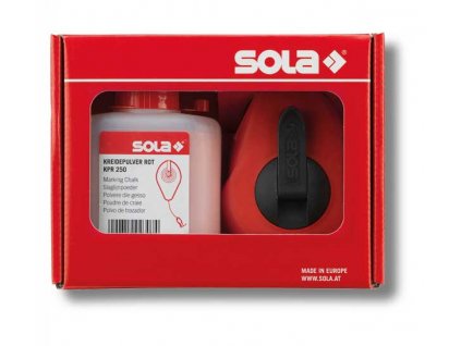 CLK 30 SET R - brnkačka 30m + křída - červená SOLA 66110442