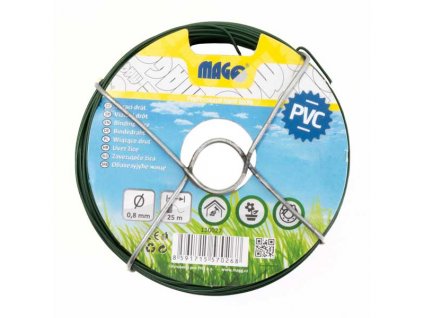 Vázací drát PVC 0,8 mm, délka 25 m MAGG 110027