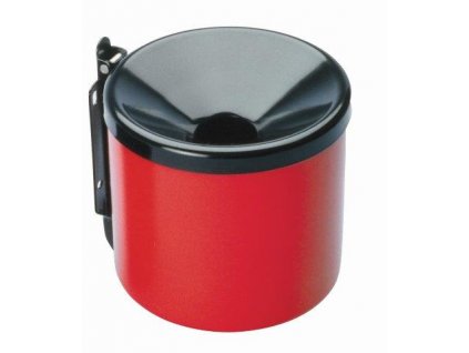 Popelník nástěnný průměr 150mm červeno/černý MEVA 2354A