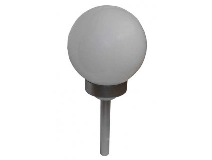 Zahradní solární kulaté LED světlo WHITE BALL