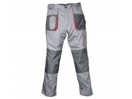 Kalhoty ochranné velikost L/52, šedá, Comfort line, gramáž 190g/m2 DEDRA BH3SP-L