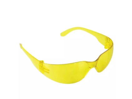 Ochranné brýle, polykarbonát, žluté DEDRA BH1054