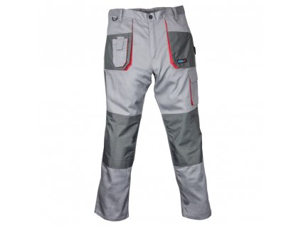 Kalhoty ochranné velikost S/48, šedá, Comfort line, gramáž 190g/m2 DEDRA BH3SP-S