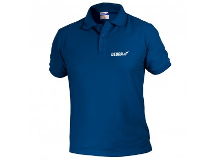Polo tričko pánské S, tmavě modré, 35 % bavlna + 65 % polyester
