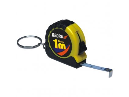 Přívěsek ""mini svinovací metr 1m"" DEDRA M311.103