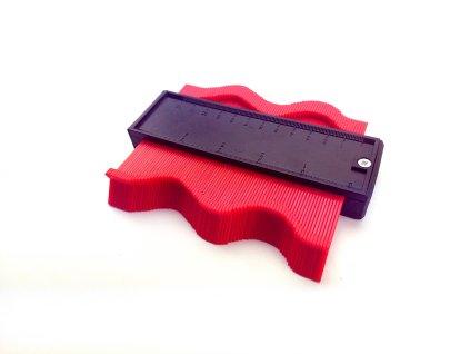 Šablona na profily magnetická 125x100x20mm MAGG 080127 + jednoduché kopírování a přenos tvarů