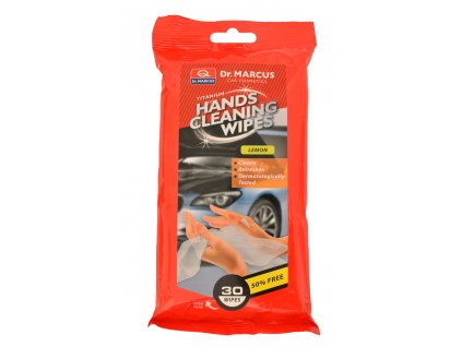 DM HANDS CLEANING 30ks LEMON - čistící ubrousky na ruce Compass AMDM236