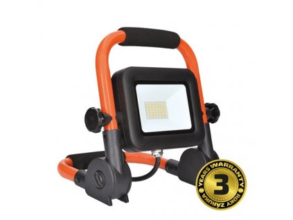 Solight LED reflektor PRO se sklopným stojanem, 30W, 2550lm