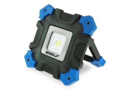 Lampa do dílny 10W COB LED, nabíječka 230V, USB, microUSB