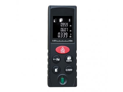 Laserový měřič vzdálenosti, 0,05 - 40m Solight DM40