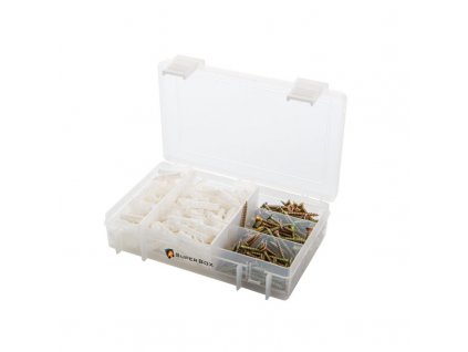 Super Box se spojovacím materiálem pro průměr vrtaného otvoru 6 mm