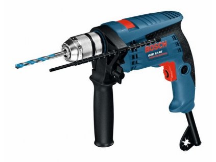 BOSCH - jednorychlostní příklepová vrtačka GSB 13 RE 0601217100