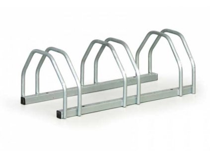 Stojan na kola lomený - 3 místa. Rozměr 750x300x255mm MAGG 110131