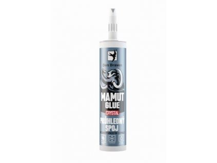 Den Braven - lepidlo MAMUT GLUE CRYSTAL 290ml - transparentní