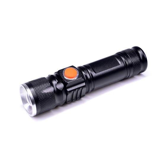 LED kapesní nabíjecí svítilna, 3W, 200lm, USB, Li-ion Solight WN31