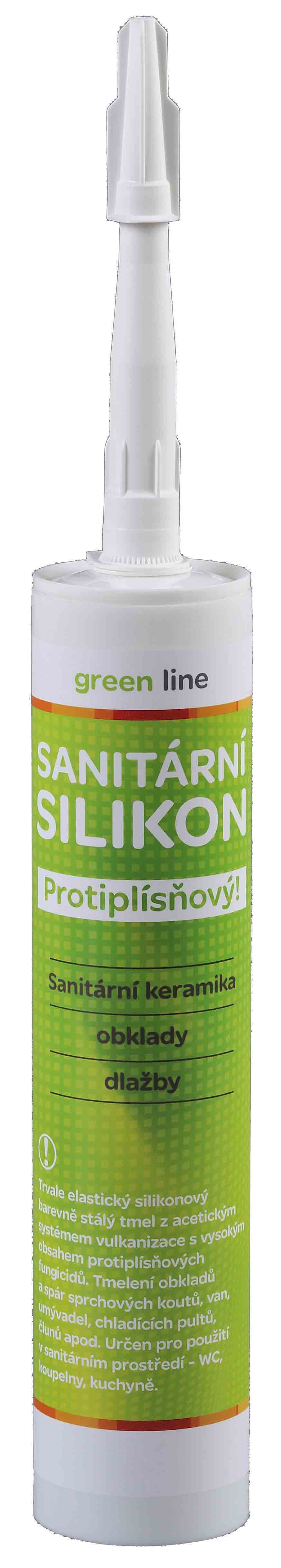 Sanitární silikon 310 ml kartuše - bílý DEN BRAVEN 30212GR