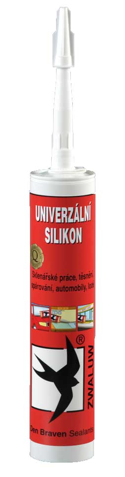 Silikon pro spárování obkladů a veškeré sanitární keramiky 310 ml - bílý DEN BRAVEN 30212RL