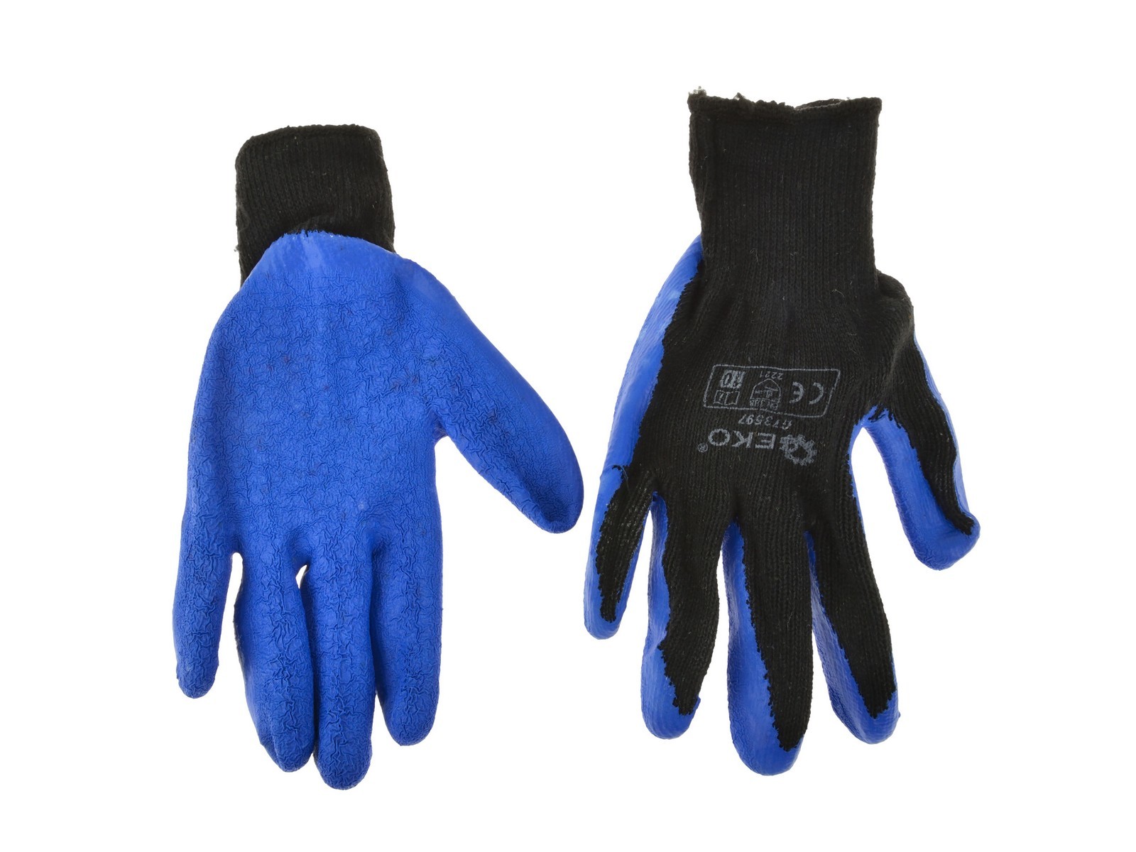 Pracovní zimní rukavice vel. 8 modré GEKO nářadí G73595