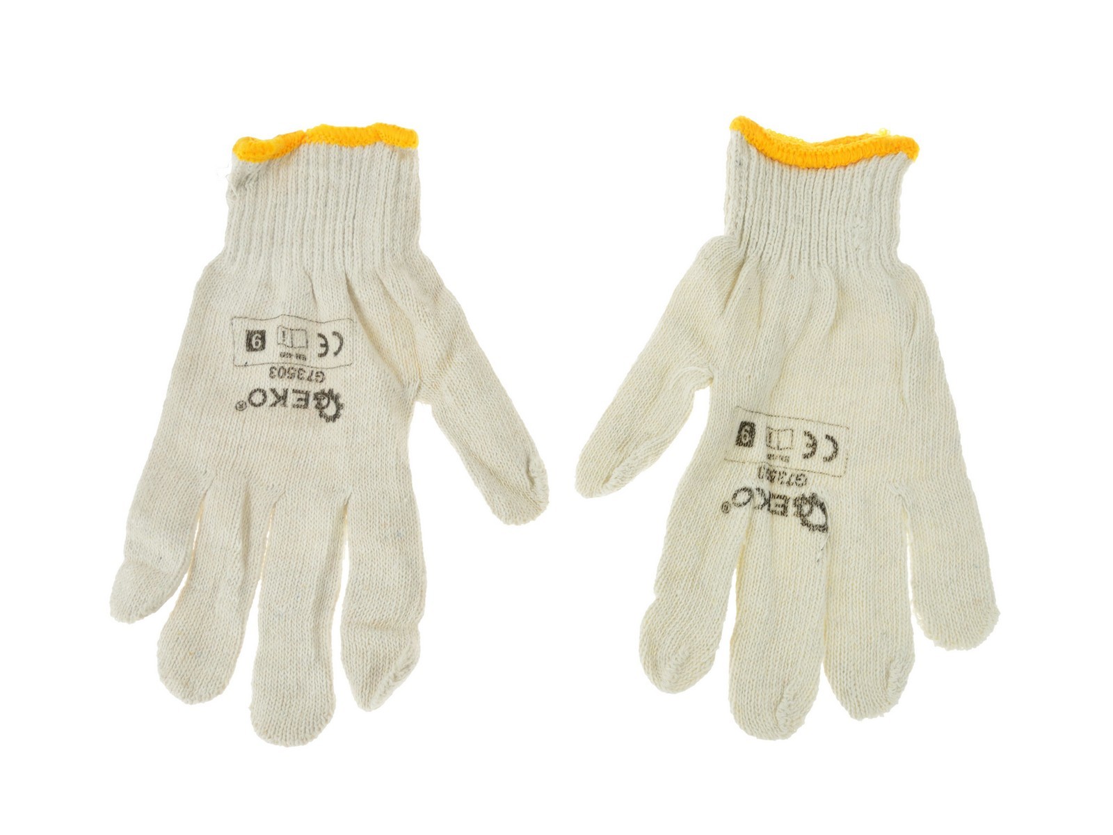 Pletené pracovní rukavice GEKO nářadí G73503