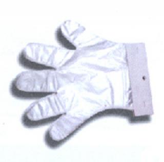 Jednorázové rukavice mikrotenové velikost L - 100ks QUICKPACK Q094