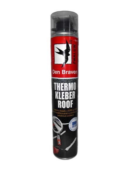 Thermo Kleber ROOF pěna pistolová 750 ml kartuše DEN BRAVEN 40221RF