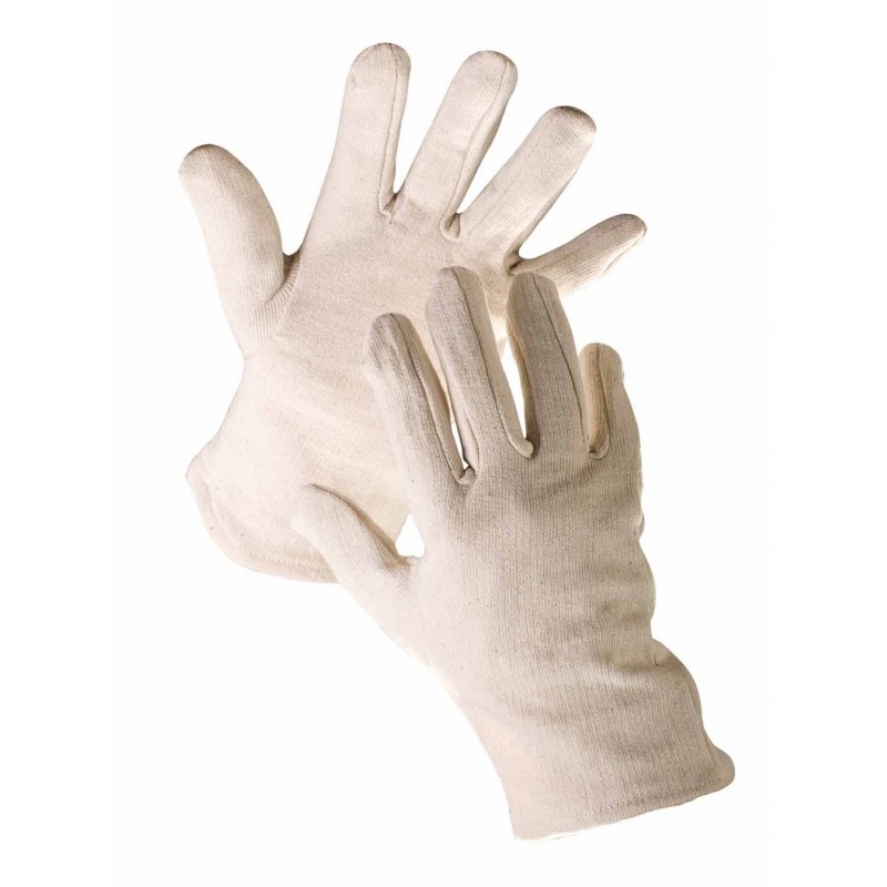 Pracovní bavlněné rukavice PIPIT velikost 10 GEBOL PIPIT10