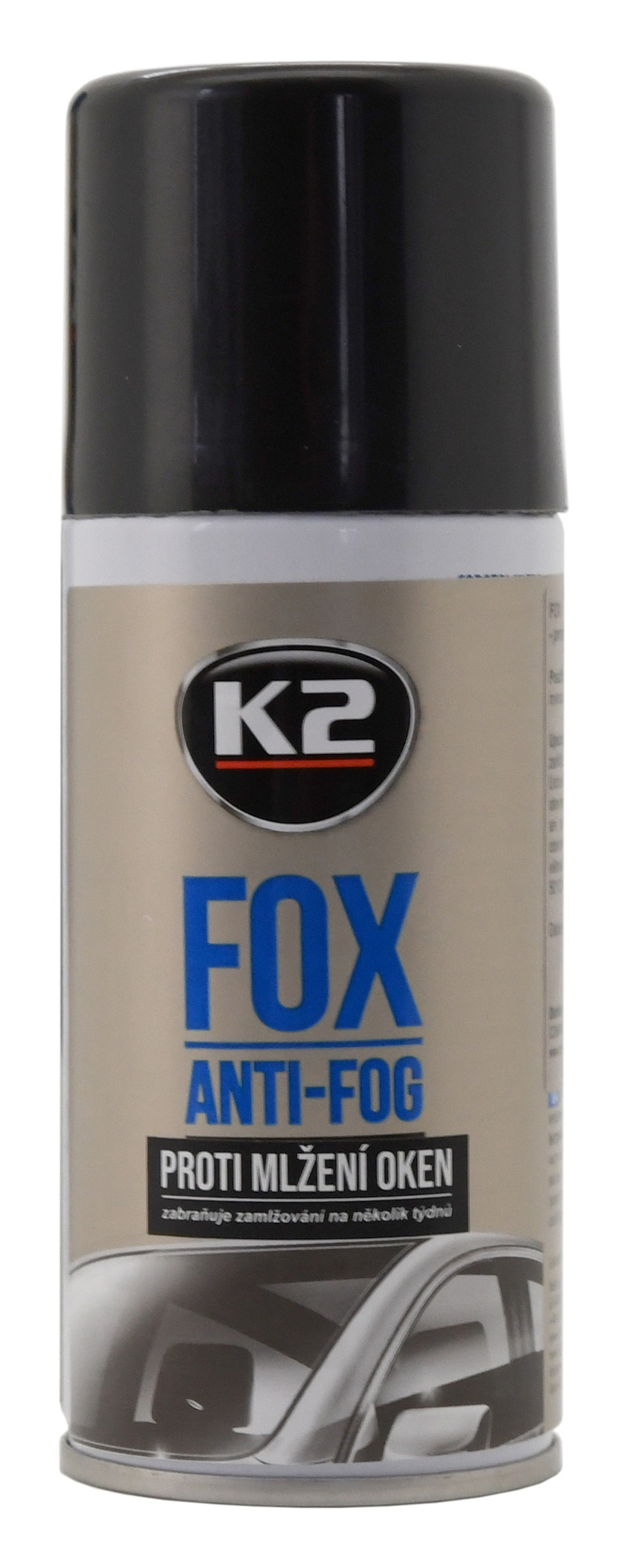 FOX 150ml - přípravek proti mlžení skel K2 AMK631