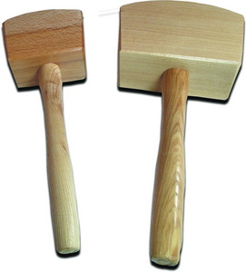 Tesařská dřevěná (buková) palička 350g - násada jasan MAGG 52-1