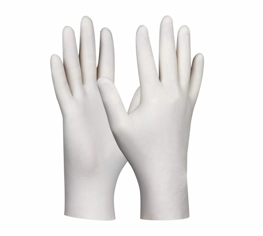 GEBOL - Jednorázové latexové rukavice nepudrované 80ks -