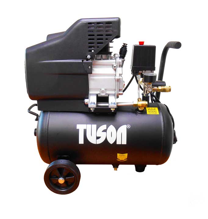 TUSON - olejový kompresor 1,5kW; 2,0HP; 24l + Dárek, servis bez starostí v hodnotě 300Kč