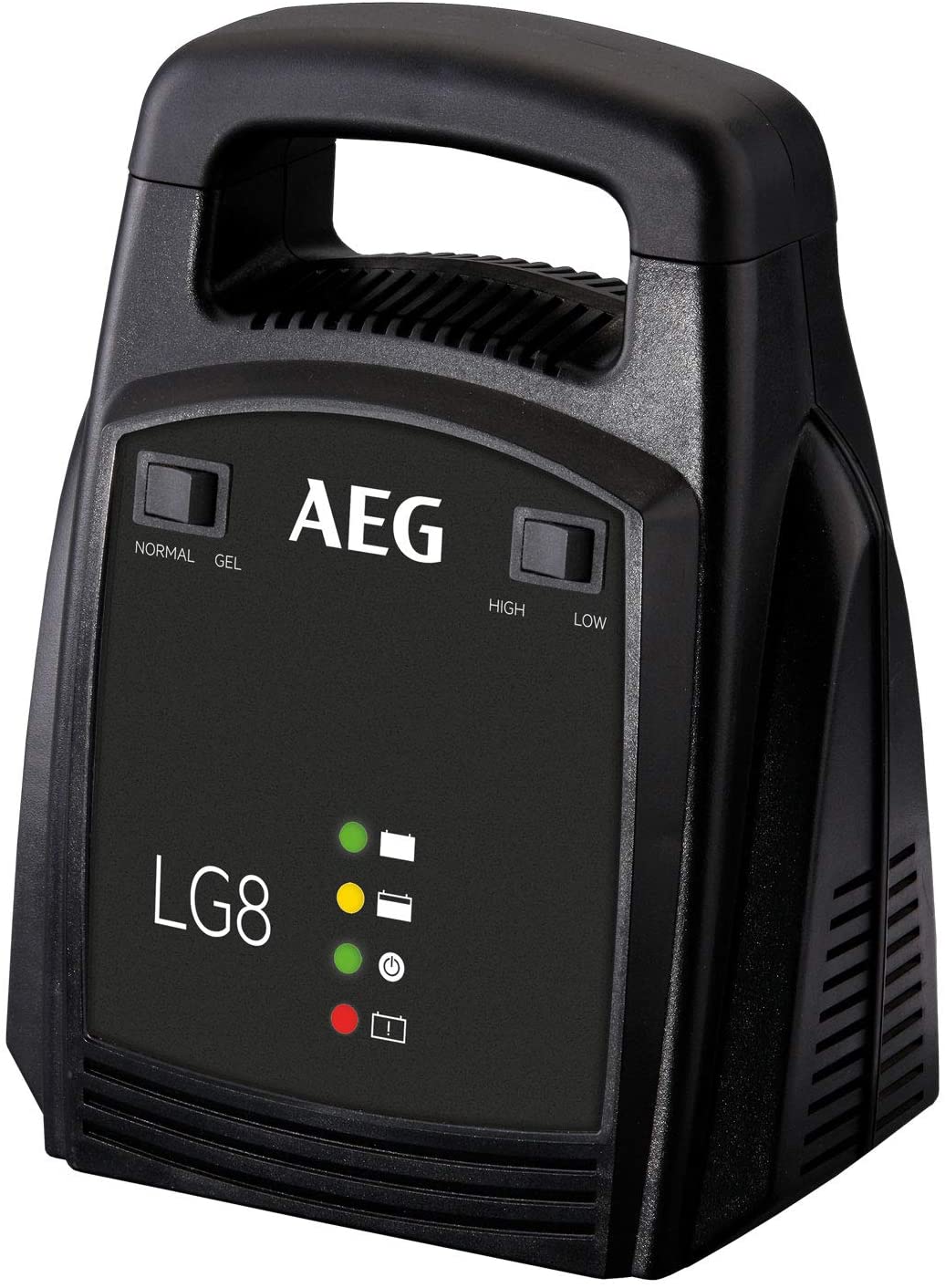 AEG - Nabíječka baterií LG 8, 12 V, 8 A, LED displej + Dárek, servis bez starostí v hodnotě 300Kč