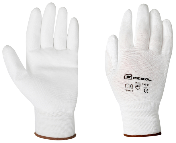 Pracovní nylonové rukavice MICRO FLEX velikost 8 GEBOL 709242