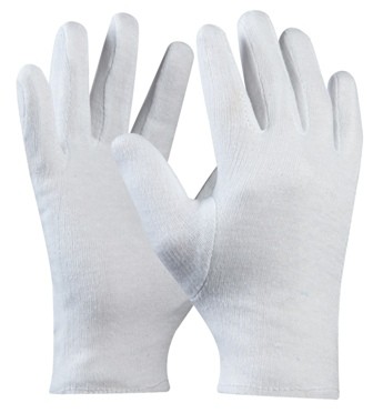 Pracovní bavlněné rukavice TRIKOTvelikost 9 - 2 páry v balení GEBOL 709536