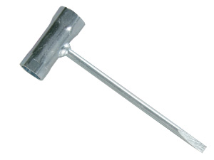 klíč trubkový SW13mm s plochým šroubovákem na zapalovací svíčky Makita 941713001