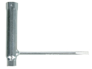 klíč trubkový SW13x19mm s plochým šroubovákem na zapalovací svíčky = old941719131, 941719138 Makita 941719133