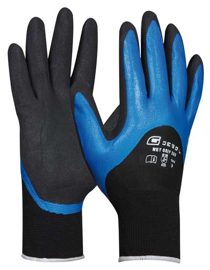 Pracovní rukavice pro montážníky WET GRIP velikost 9 GEBOL 709592
