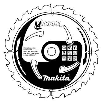 pilový kotouč 165x20 10 Z Makita B-07886