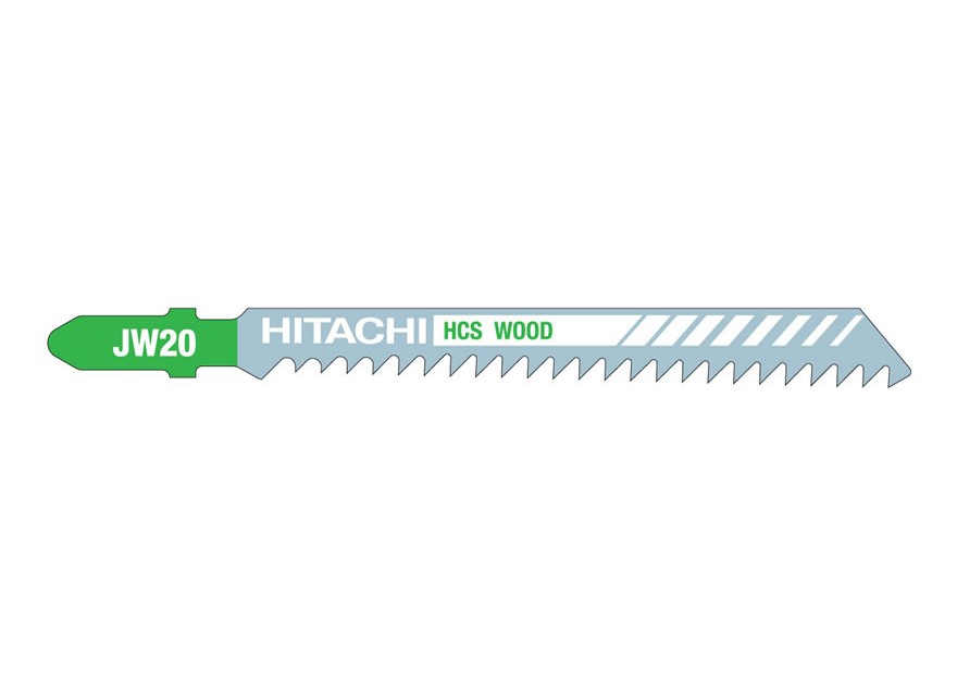 Pilový plátek do přímočaré pily na dřevo JW20 - 5ks HITACHI 750021