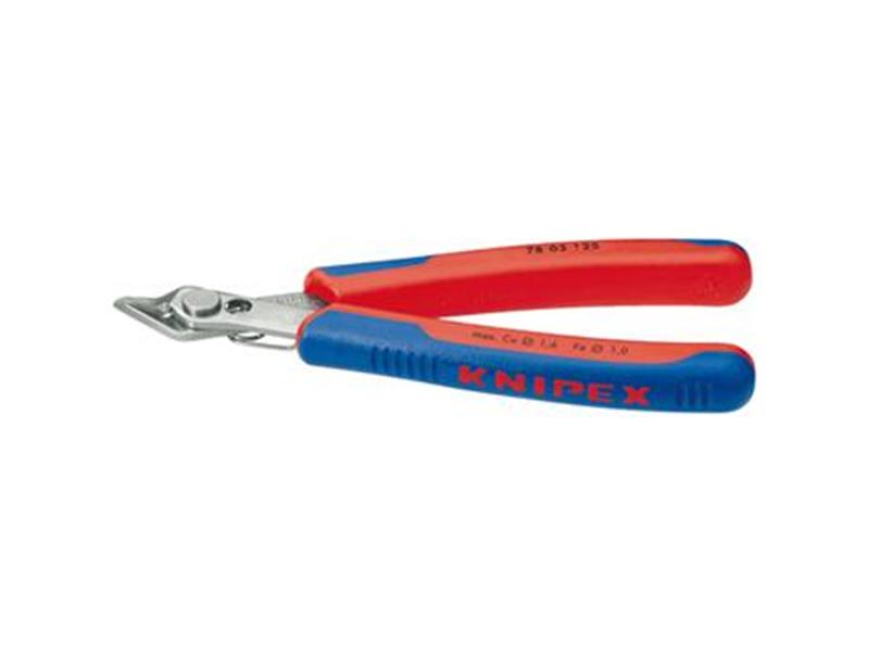 Štípací mini kleště pro elektroniku 125mm KNIPEX 7803125