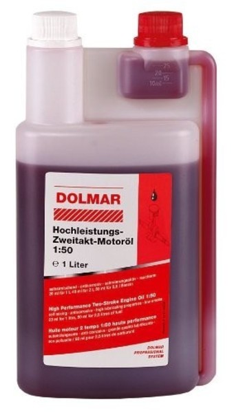 Motorový olej dvoutaktní 1:50 1000ml s dávkovačem DOLMAR 980008112