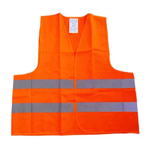 Výstražná reflexní vesta - oranžová ČSN EN ISO 20471:2013 MAGG 120070