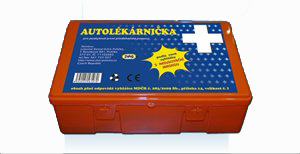 Autolékárnička dle novelizace k 1.1.2011 - plastový obal MAGG AUTOL C