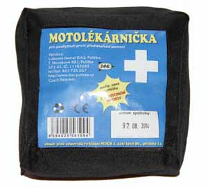 Motolékárnička dle vyhlášky č. 216/2010 - kortexinový obal MAGG AUTOL M