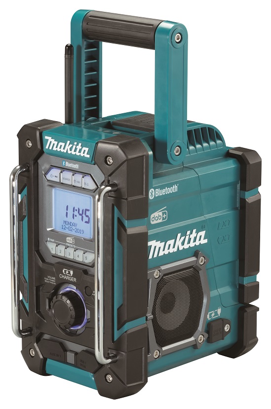 Aku rádio s nabíječkou, DAB, Bluetooth, Li-ion CXT 10,8/12V,LXT14,4/18V Z Makita DMR301 + Dárek, servis bez starostí v hodnotě 300Kč